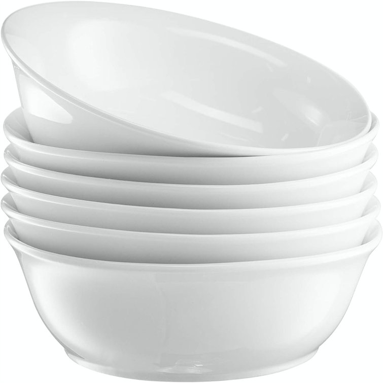 Hokku Designs Ceramic Large Pasta Bowls, Microwave And Dishwasher Safe